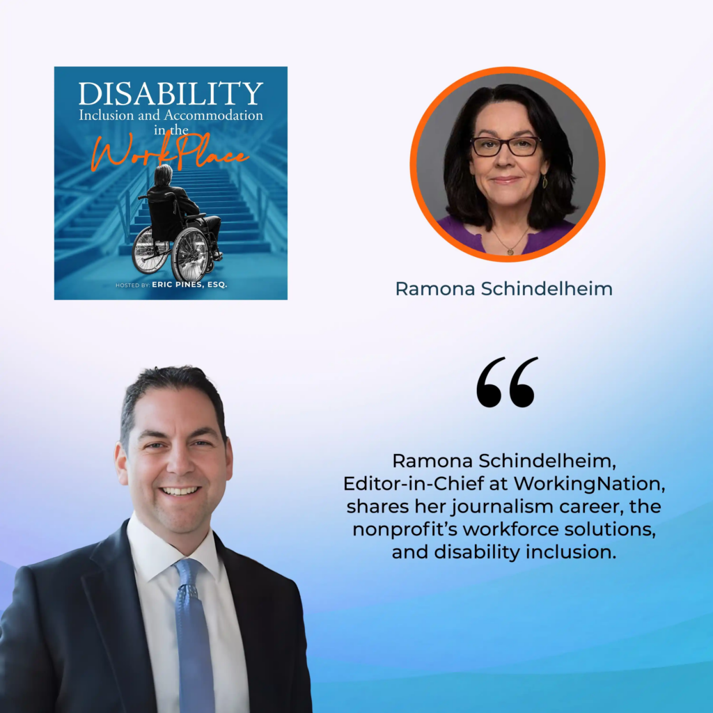 Disability Inclusion and Accommodation in the Workplace | Ramona Schindelheim | Disability Accommodations
