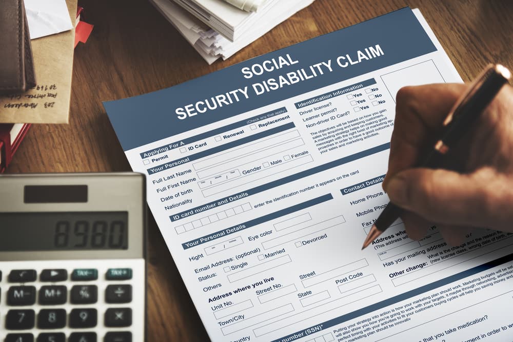 Social Security Disability Claim Form